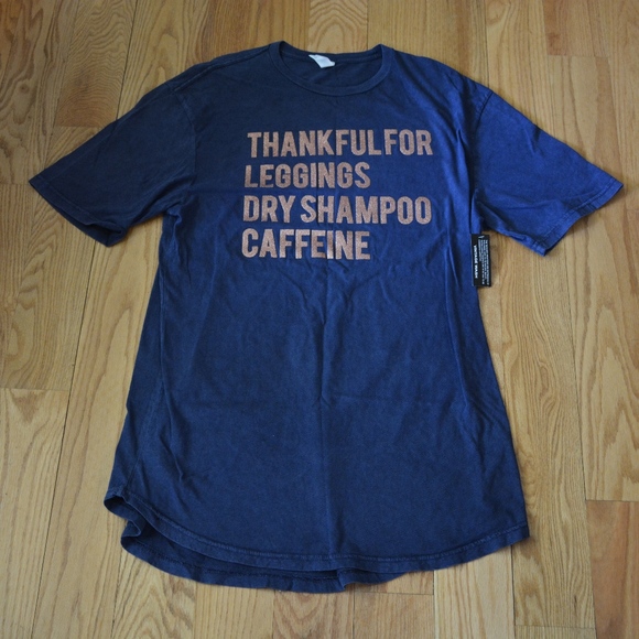 Declan + Crew Tops - NWT DECLAN + CREW Thankful For... Tunic T-Shirt